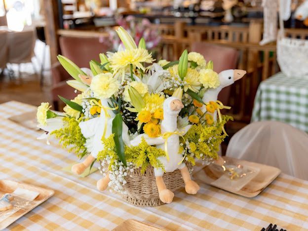 Baby Shower Flowers Whimsical Theme