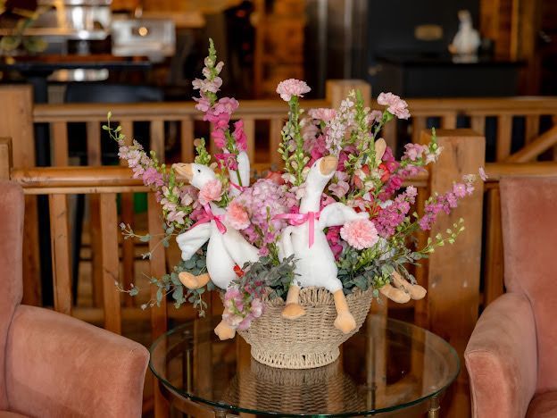 Baby Shower Flowers Whimsical Theme