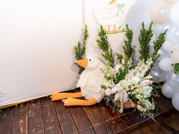 Baby Shower Flowers Whimsical Theme