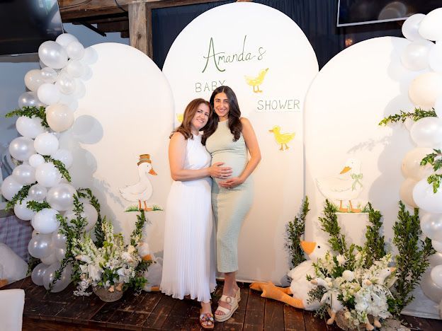 Baby Shower Flowers Whimsical Theme