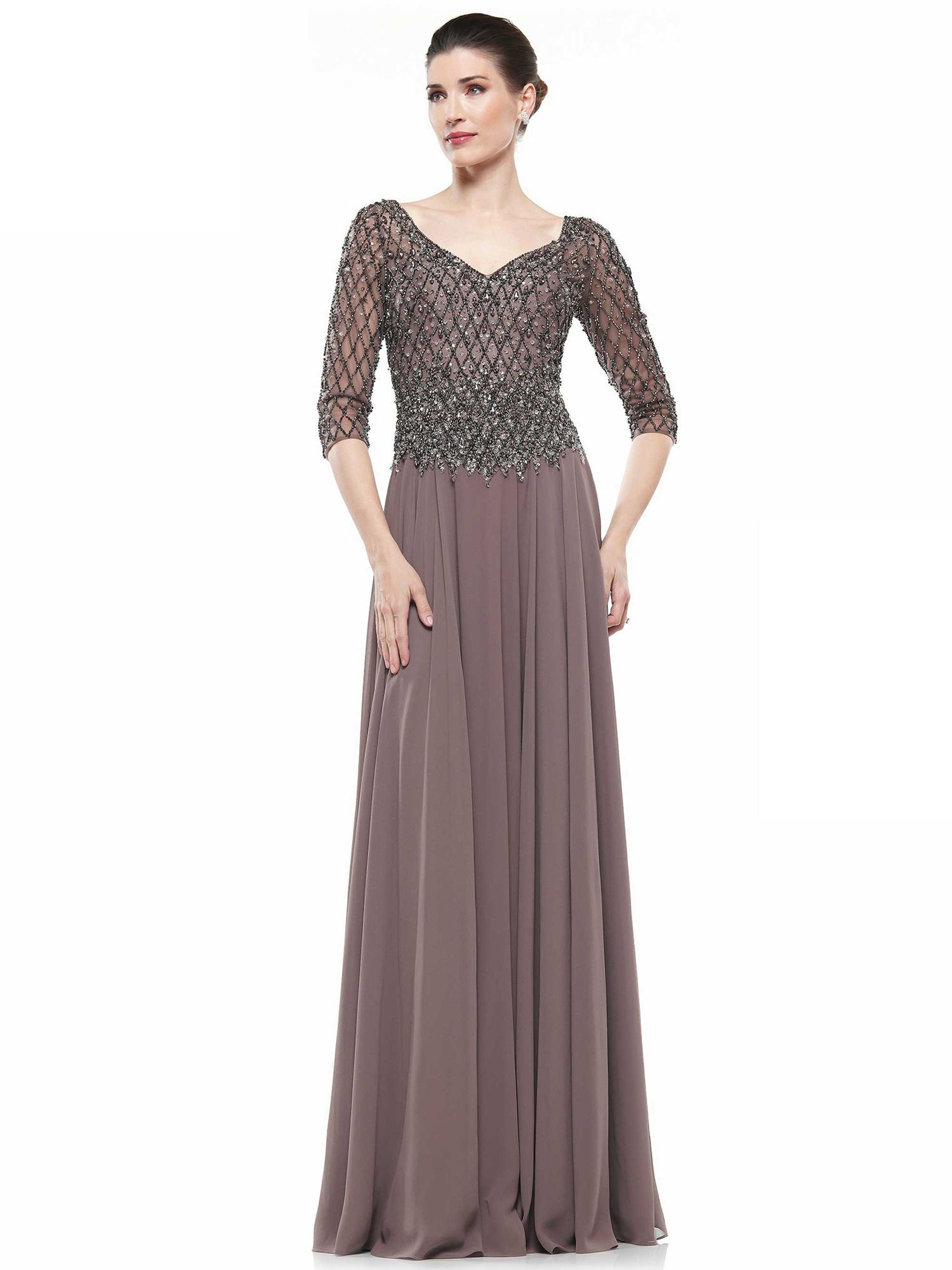 Marsoni Mother of the Bride Dress M165 at Fifi's Bridal in Elmhurst, Il