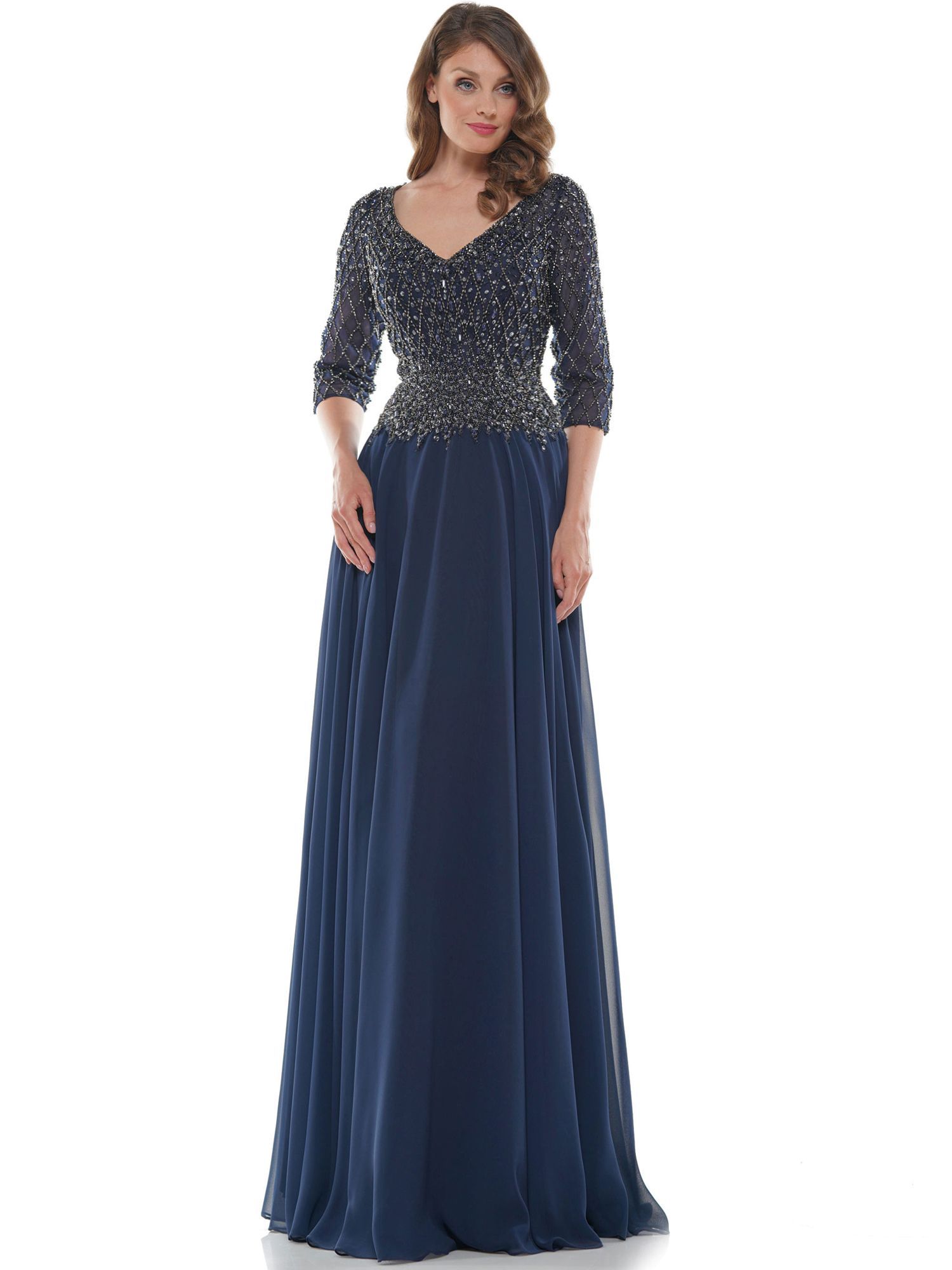 Marsoni Mother of the Bride Dress M165 at Fifi's Bridal in Elmhurst, Il