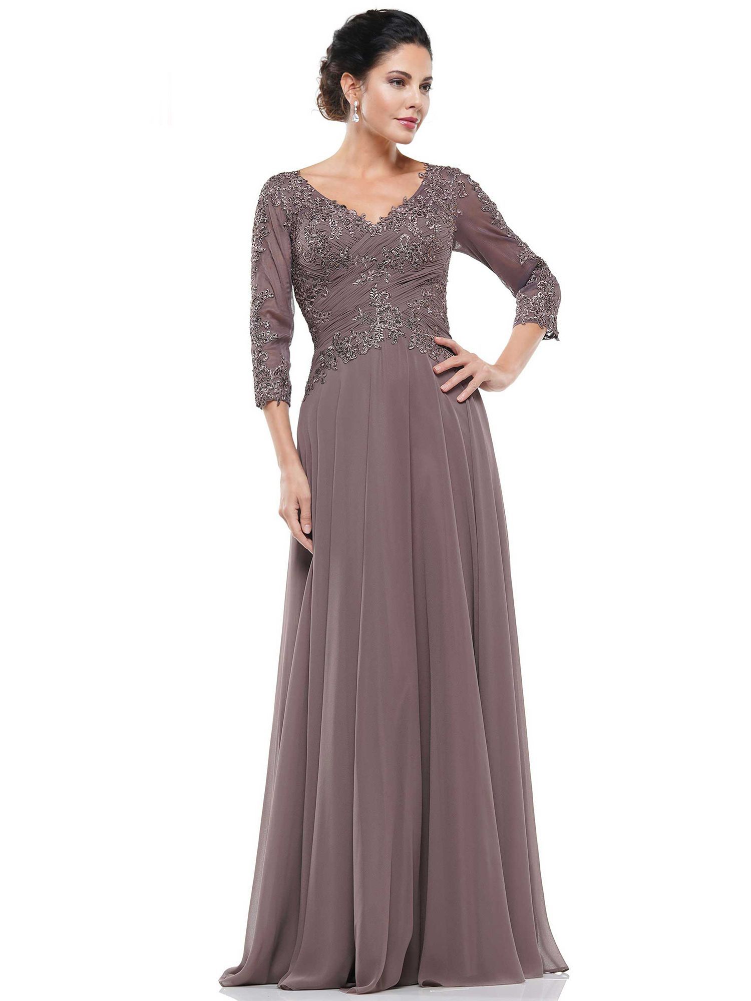 Marsoni Mother of the Bride Dress M237 at Fifi's Bridal in Elmhurst, Il