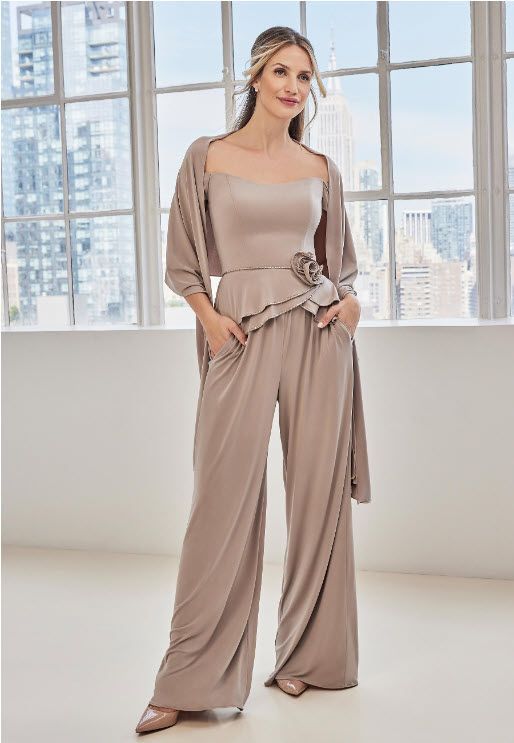 MGNY pantsuit Mother of the Bride at Fifi's Bridal