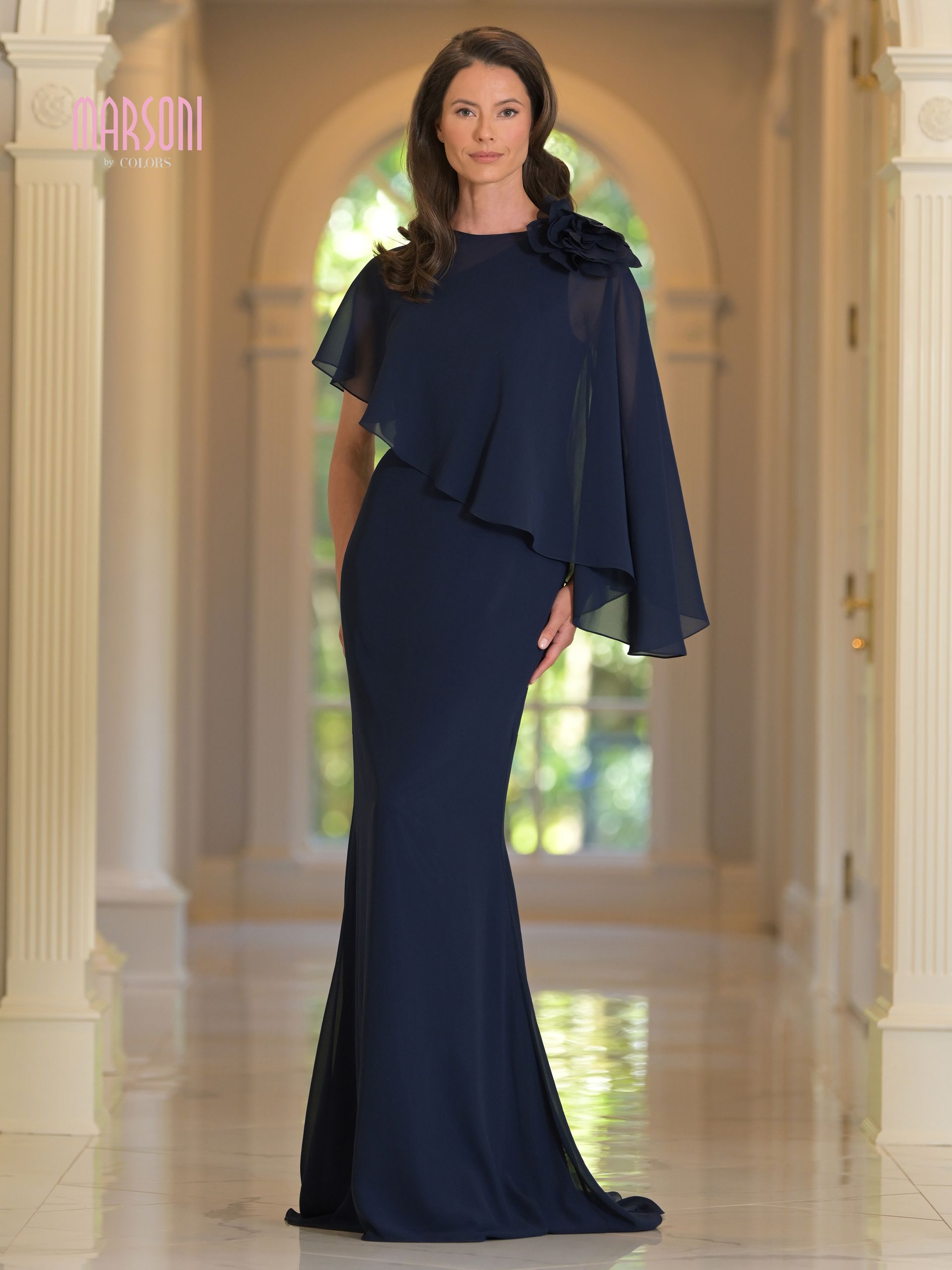 Marsoni Mother of the Bride Dress M1347 at Fifi's Bridal in Elmhurst, Il