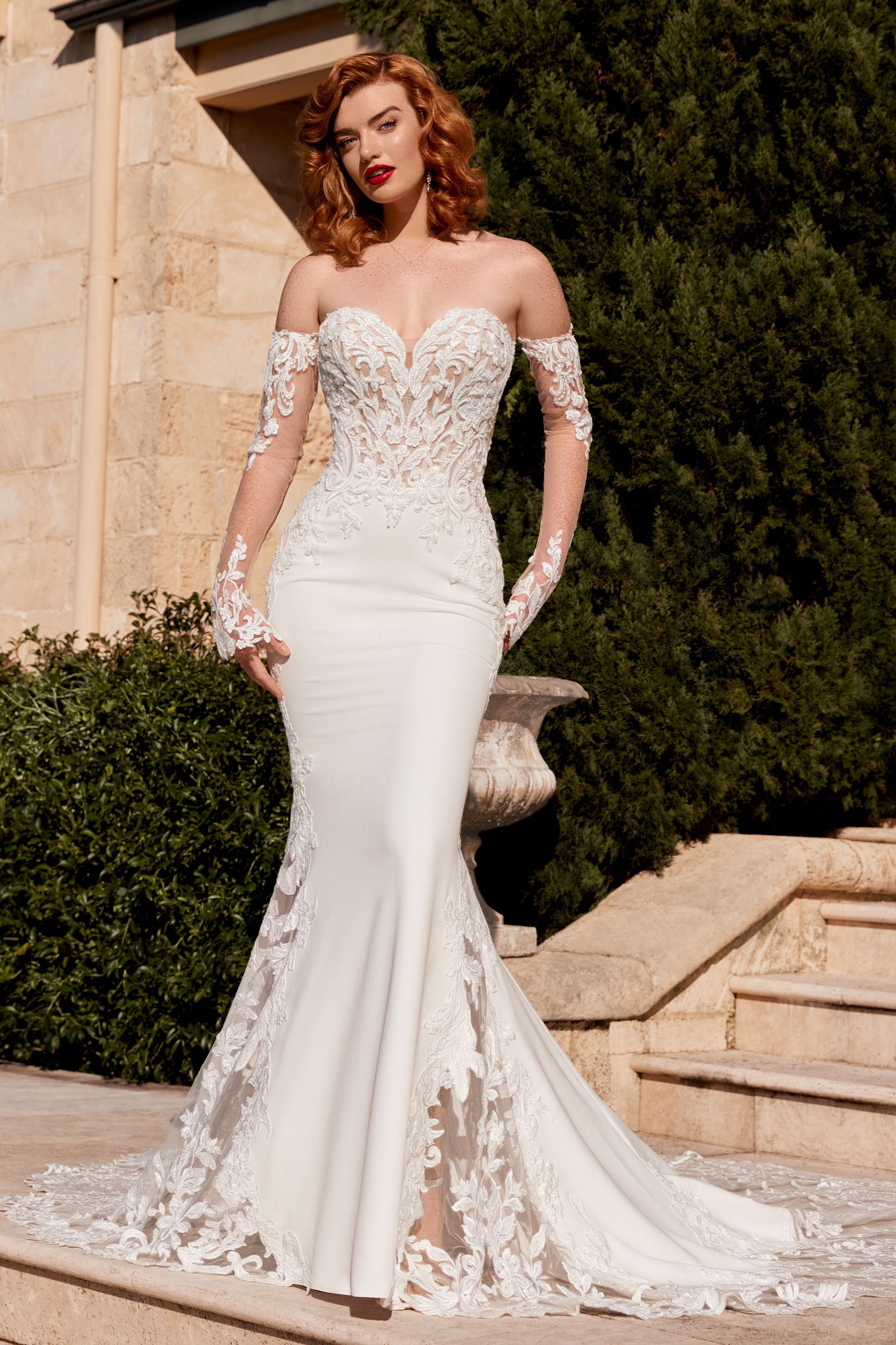 Luxury Wedding Gown Sophia Tolli ST611SL at Fifi's Bridal Boutique in Elmhurst, IL