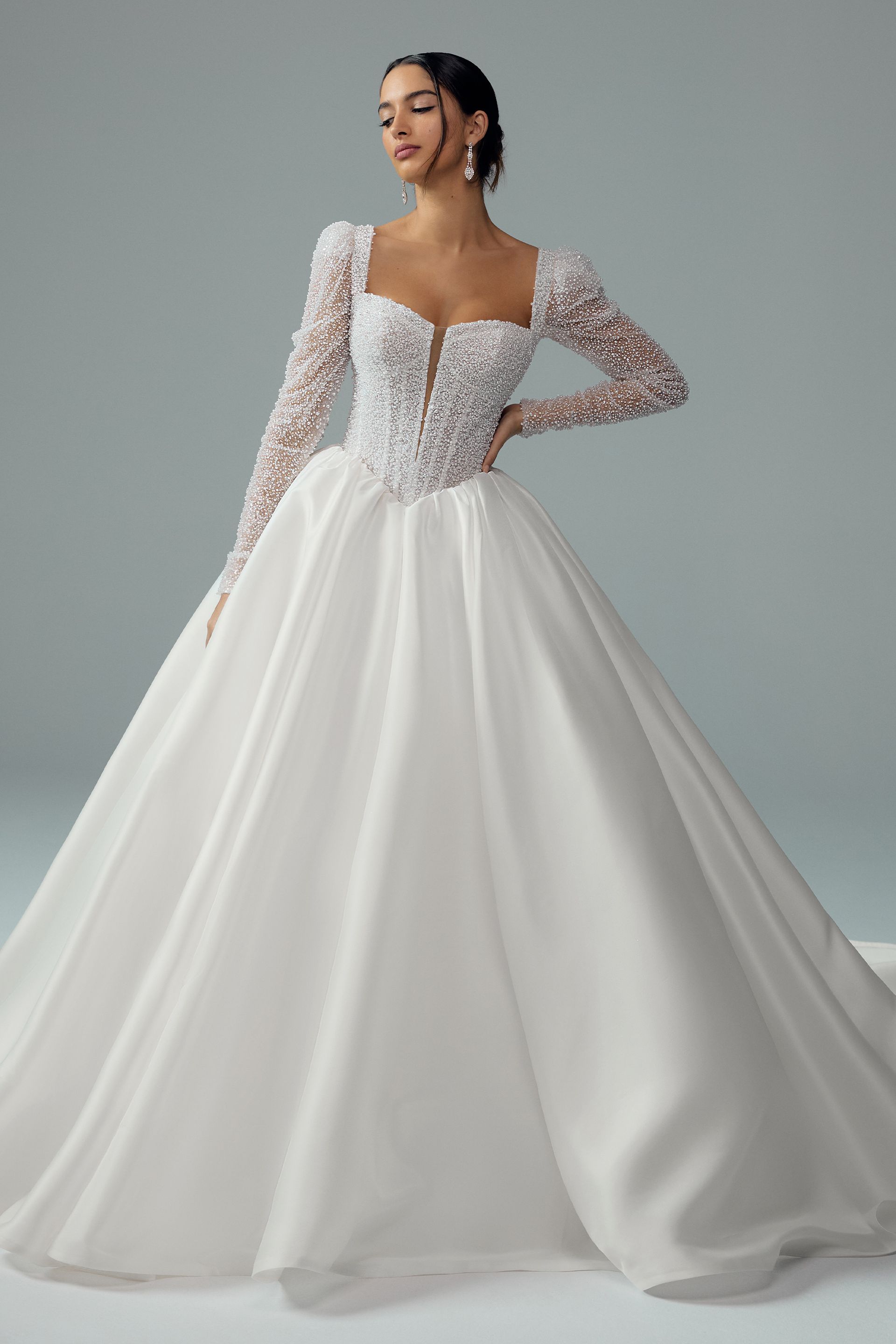 Sophia Tolli drop waist wedding gown