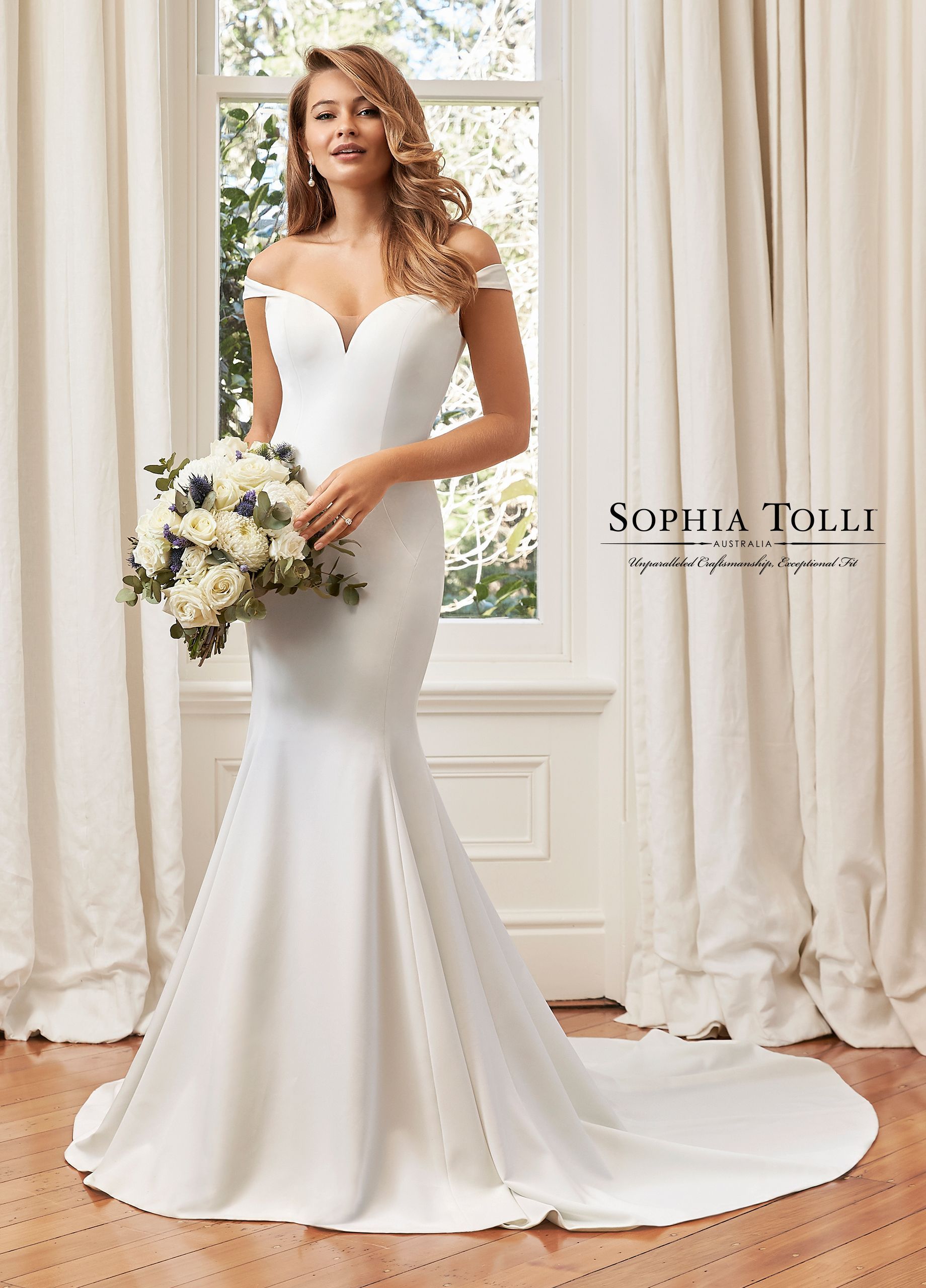 Sopia Tolli Wedding Gown Y11961 at Fifi's Bridal in Elmhurst, Il