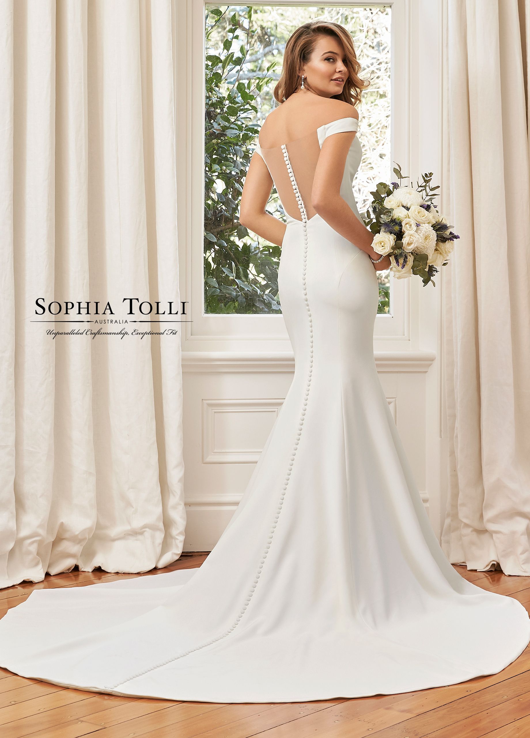 Sopia Tolli Wedding Gown Y11961 at Fifi's Bridal in Elmhurst, Il