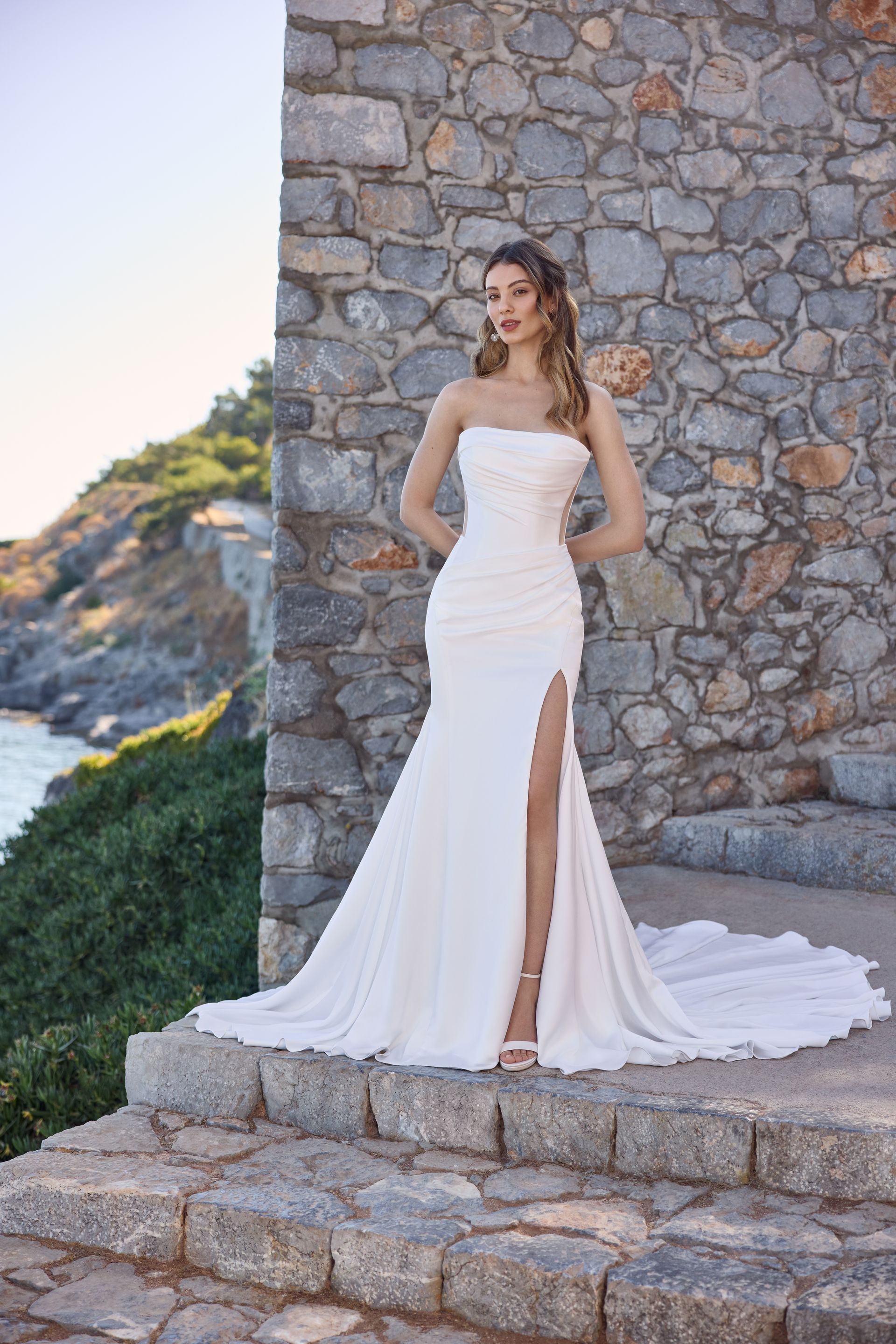 Sophia Tolli Wedding Gown Y3183 at Fifi's Bridal in Elmhurst, Il