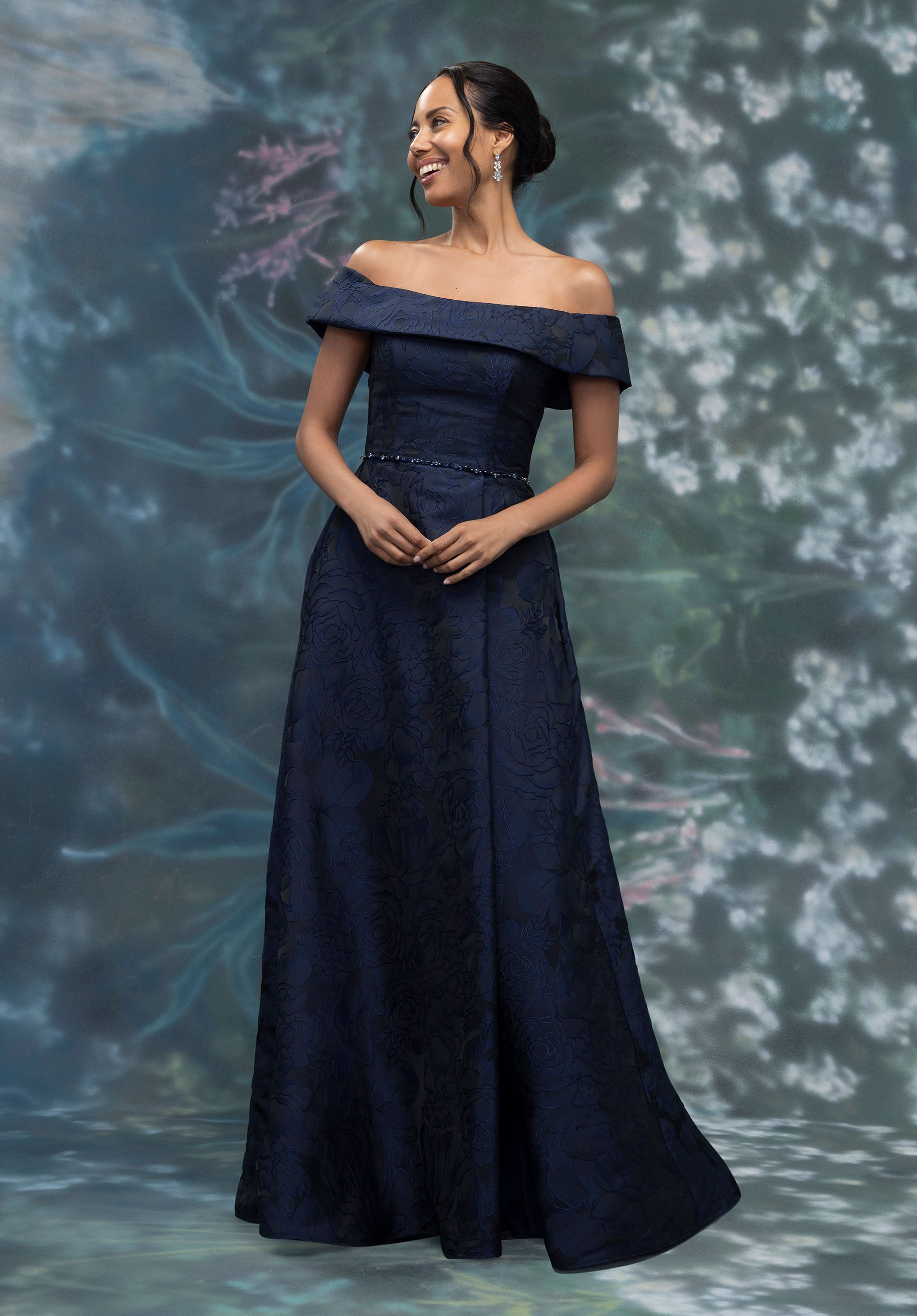 MGNY Mother of the Bride Dress 72807 at Fifi's Bridal in Elmhurst, IL