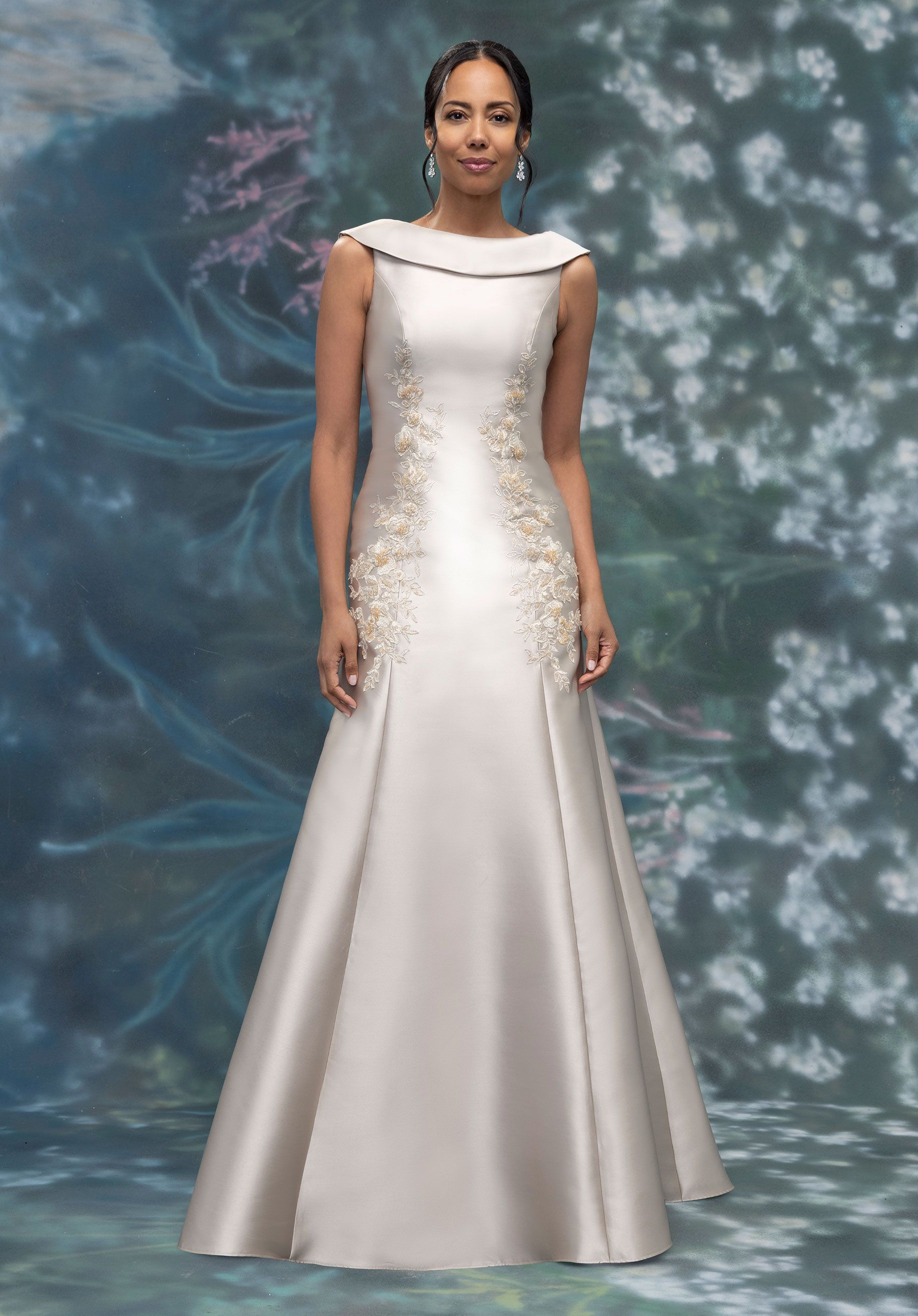 MGNY Mother of the Bride Dress 72808 at Fifi's Bridal in Elmhurst, IL