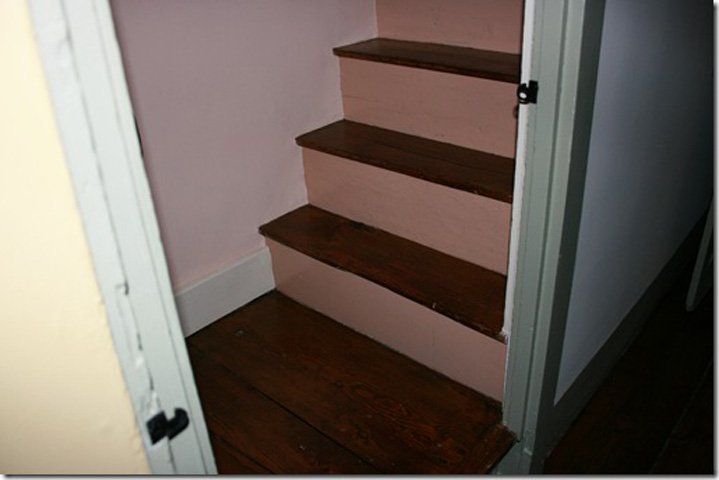Restained Steps-Westmoreland, NH-Fissette Floor Sanding