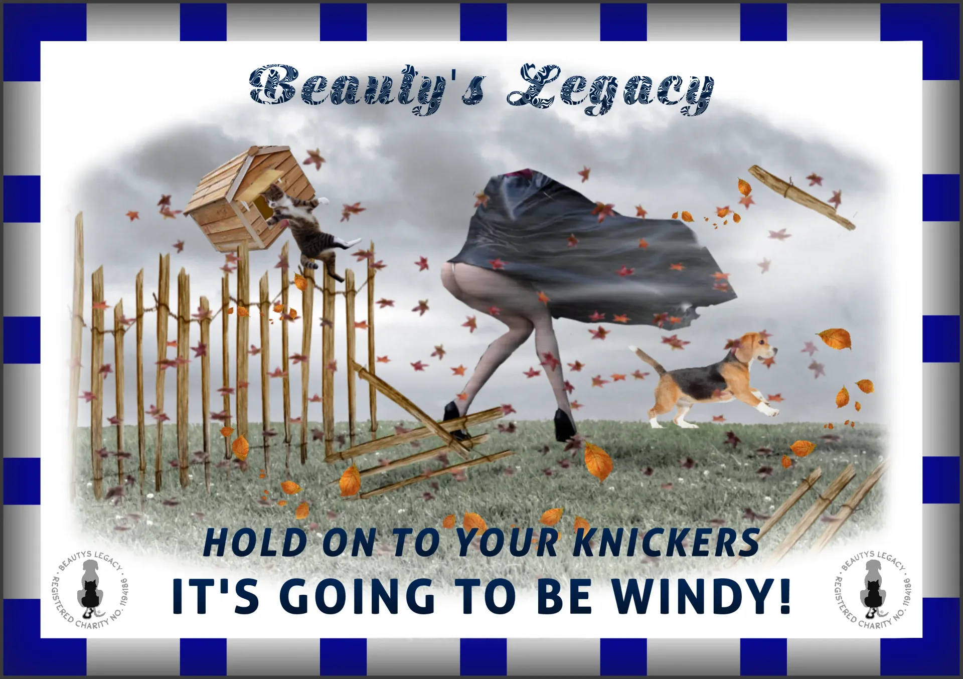 Hold on to your knickers, it's going to be windy