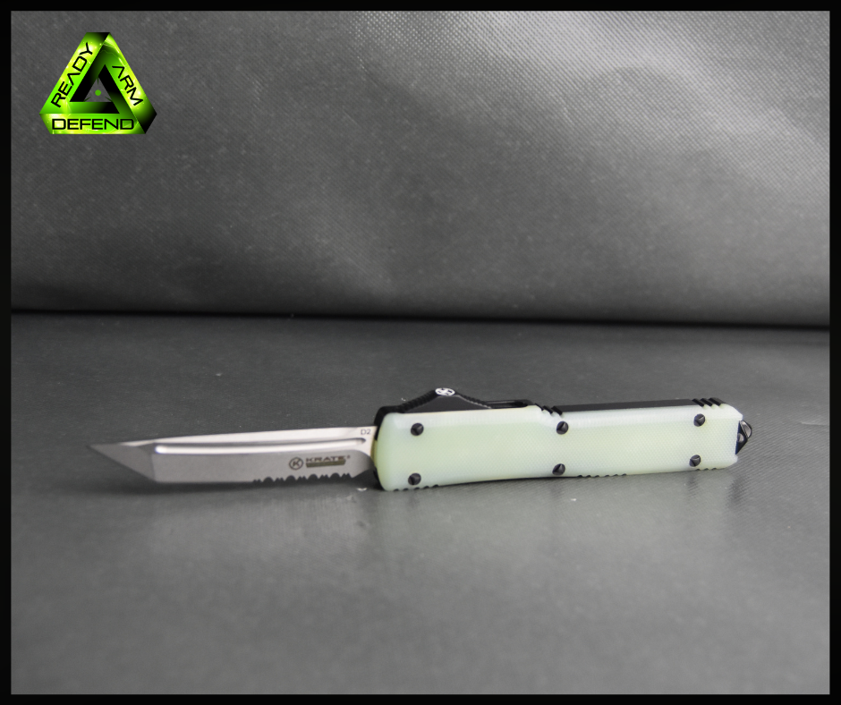 Ready Arm Defend, Krate, Barracuda Jade OTF