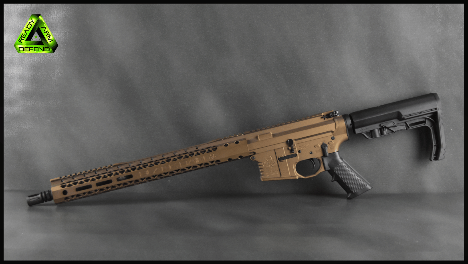 Ready Arm Defend, Black Rain Ordnance, Fallout 15 Burnt Bronze