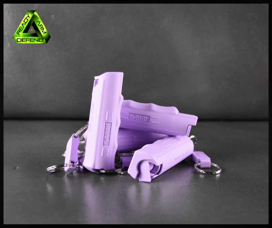 Ready Arm Defend, Sabre, Pepper Spray Lavender