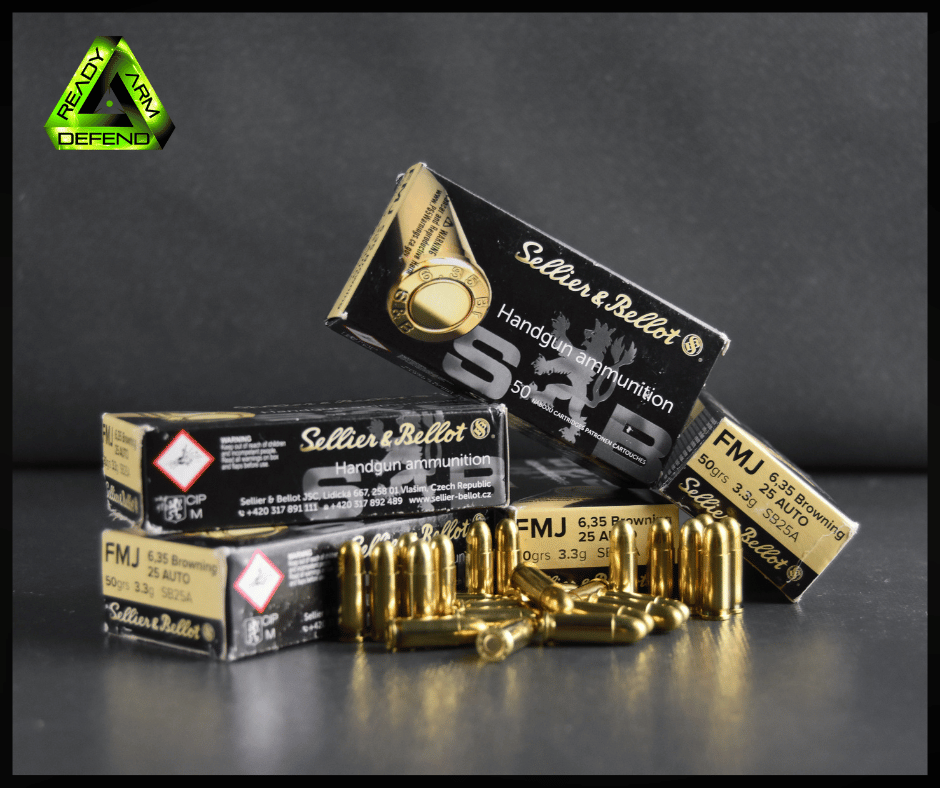 Ready Arm Defend, Sellier & Bellot, .25 Auto