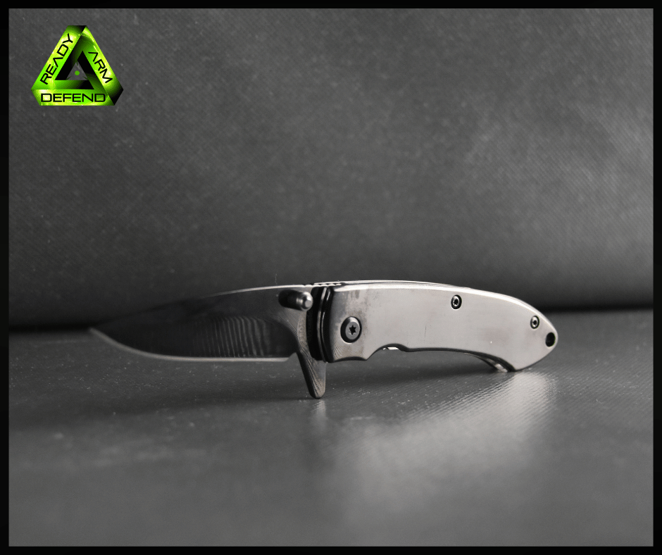 Ready Arm Defend, Silver Shadow Black