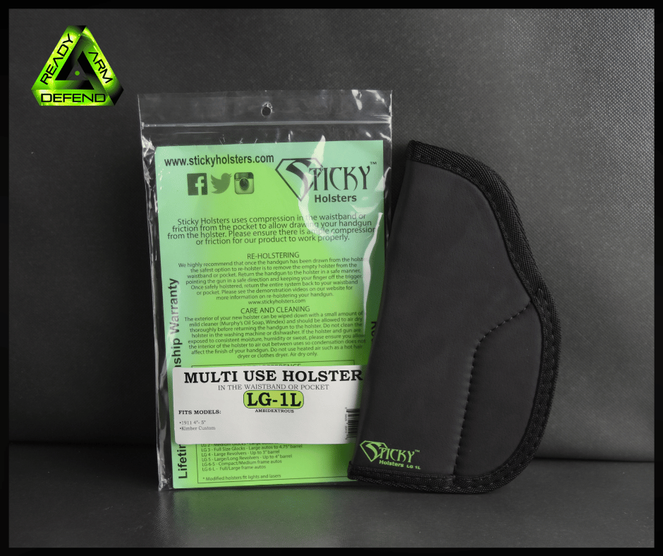 Ready Arm Defend, Sticky Holster, LG-1L