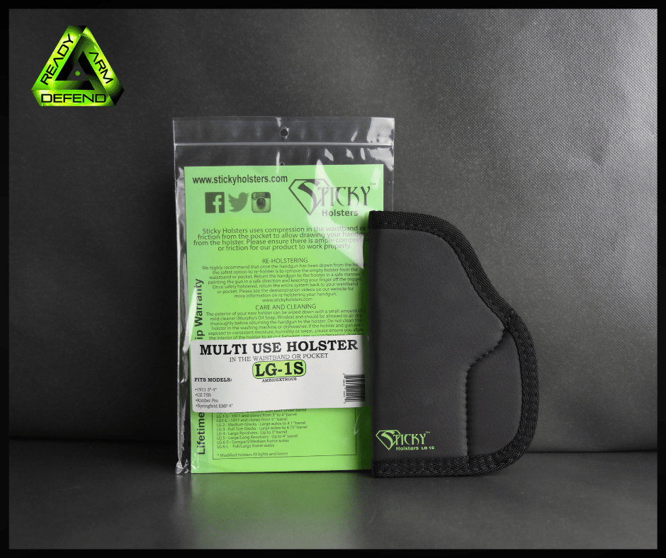 Ready Arm Defend, Sticky Holster, LG-1S