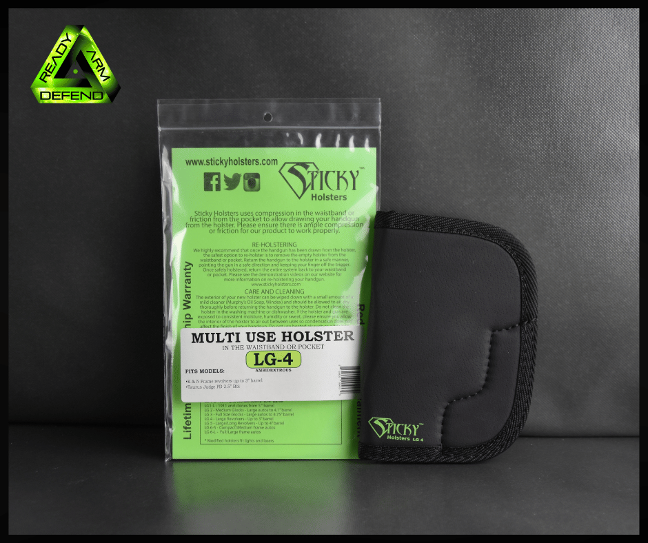 Ready Arm Defend, Sticky Holster, LG-4