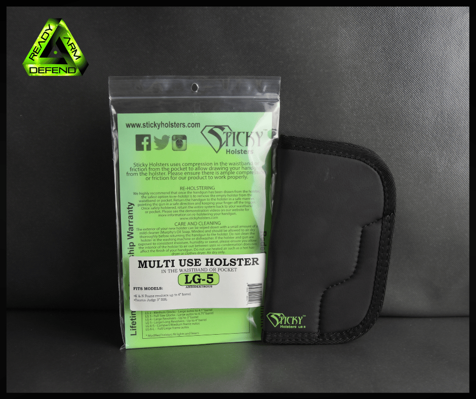 Ready Arm Defend, Sticky Holster, LG-5