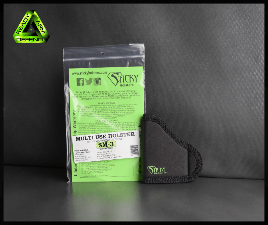 Ready Arm Defend, Sticky Holster, SM-3