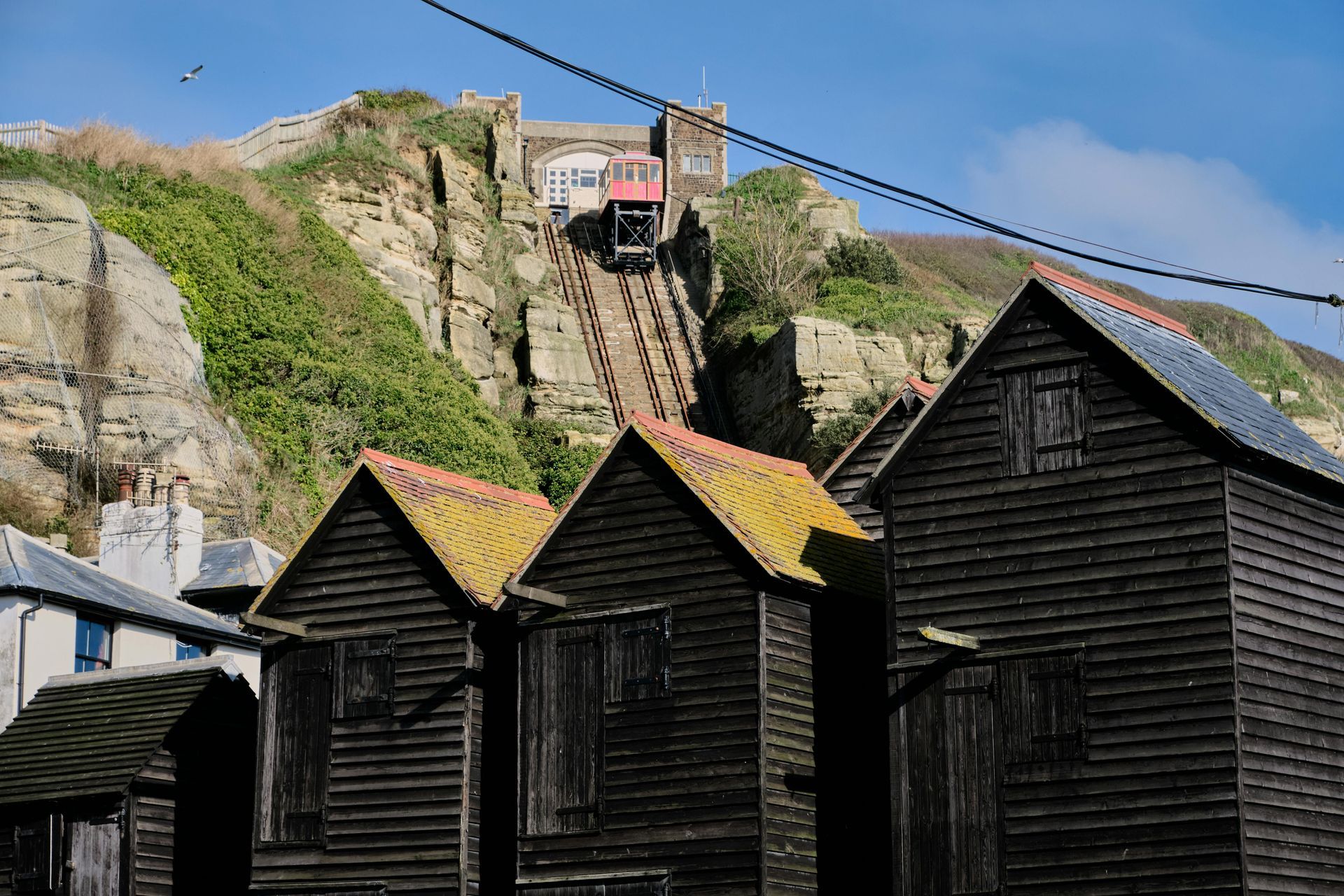 Camber Sands Beach with a view of the dunes