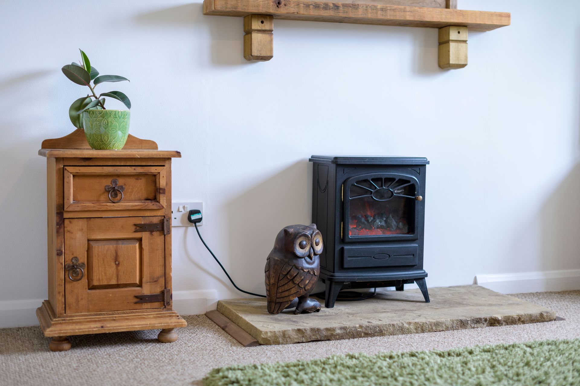 Bridle Cottage Electric Log Fire