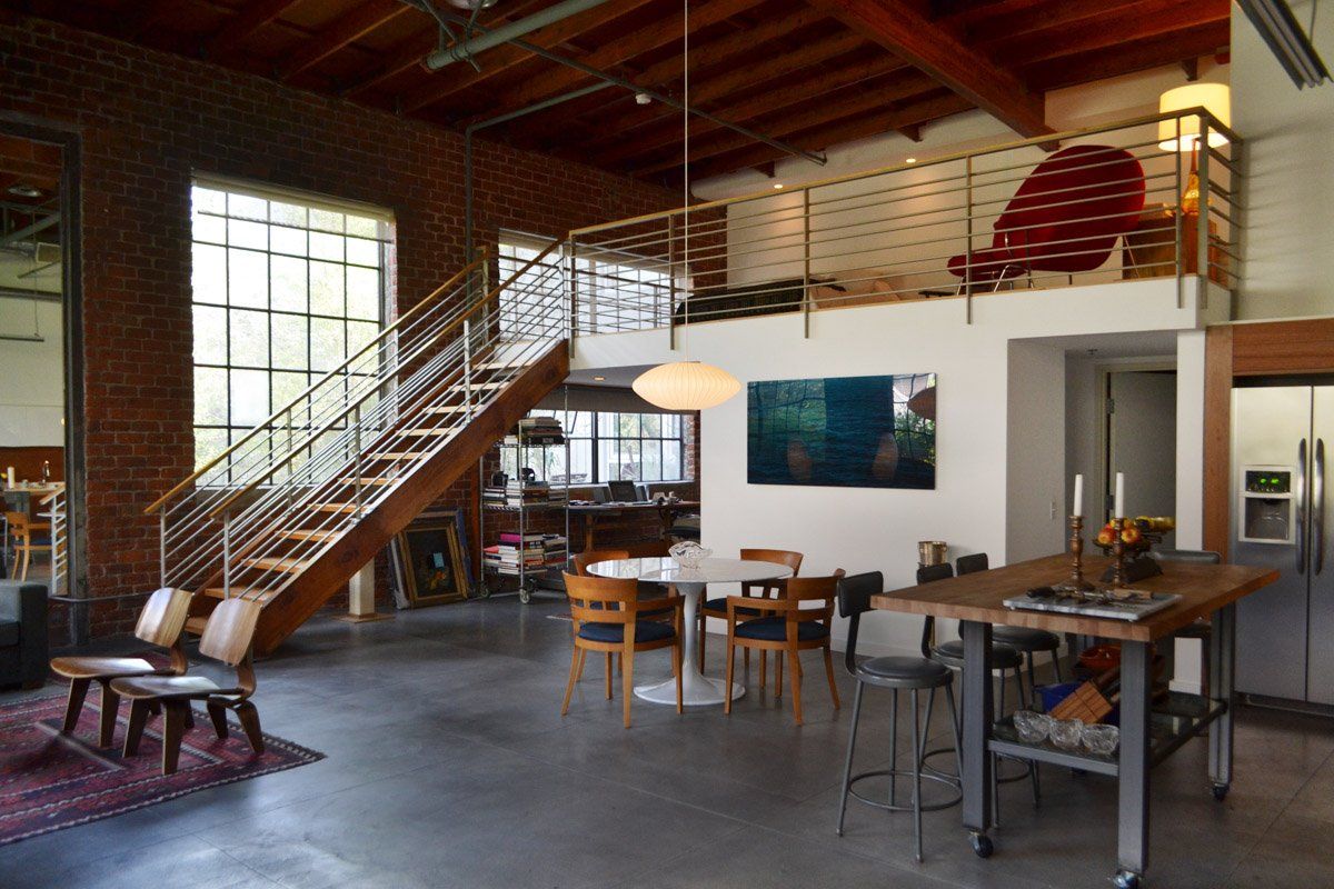 7+Bridge Lofts kitchen and loft view