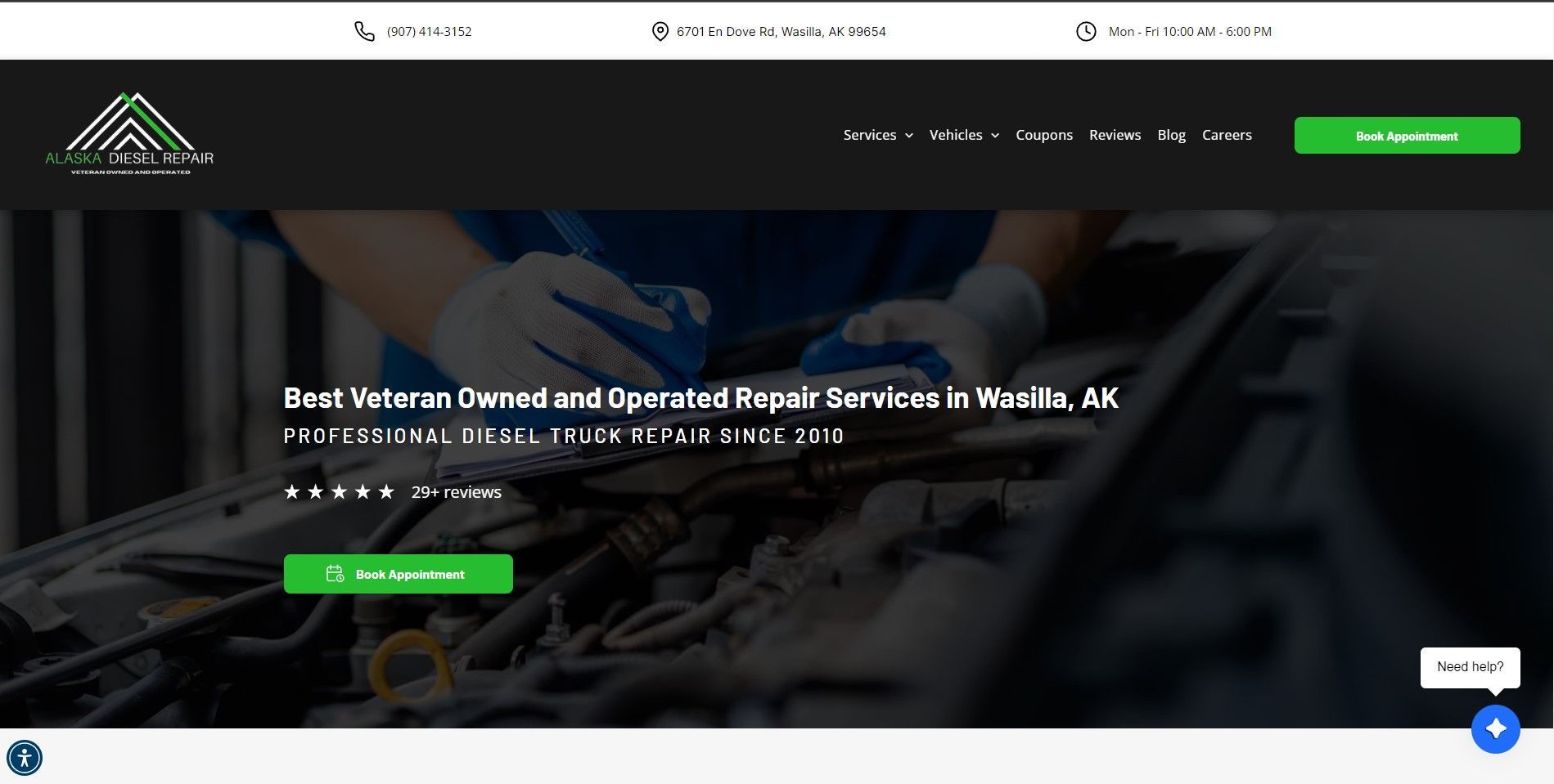 Customer Reviews for Alaska Diesel Repair Wasilla, AK