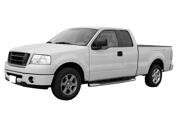 White Pick up Truck — Engine repair in Sterling Heights, MI