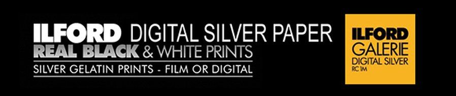 ILFORD Digital Silver Paper - Real black and white prints.