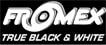 Fromex True Black and White Logo