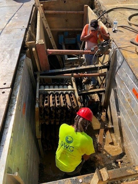 Pneumatic Pipe Bursting 6