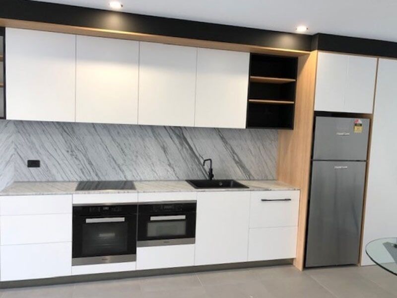 A newly installed home kitchen in Kurri Kurri
