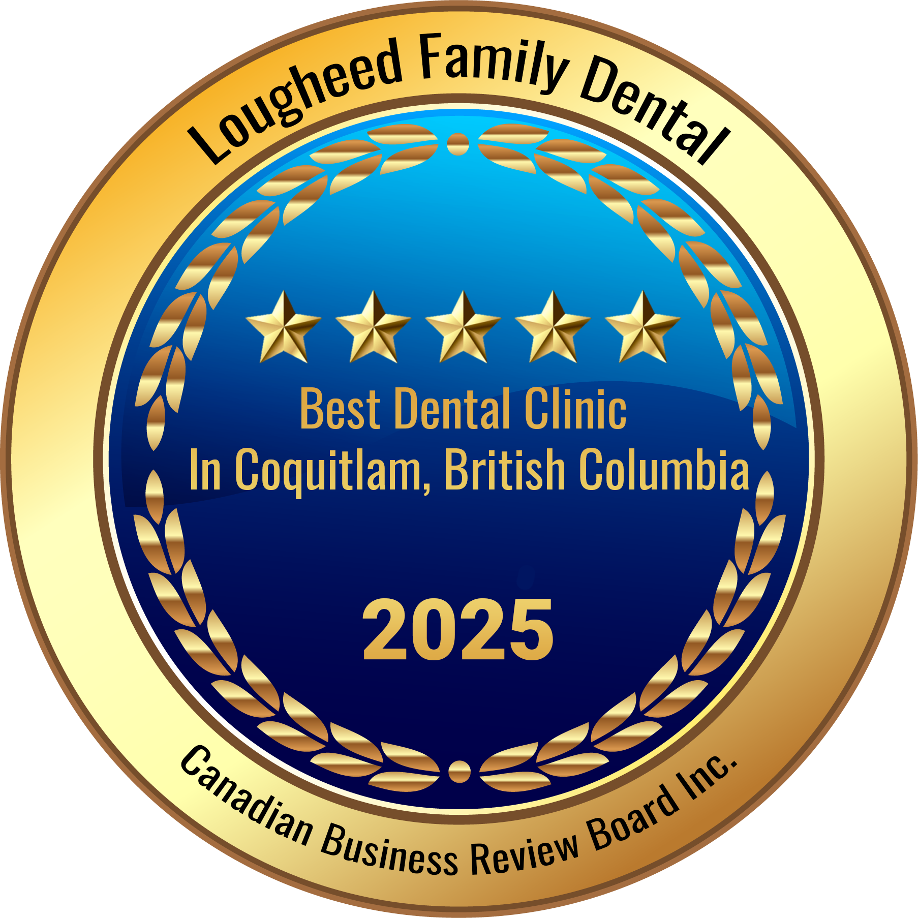 2022 CBRB verified logo - Lougheed Family Dental