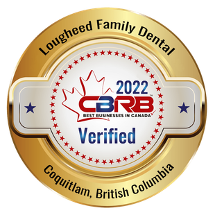 2022 CBRB verified logo - Lougheed Family Dental