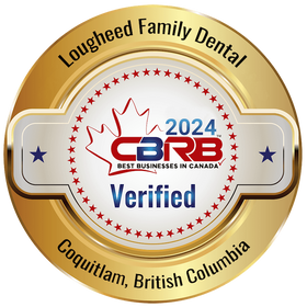 2024 CBRB verified logo - Lougheed Family Dental