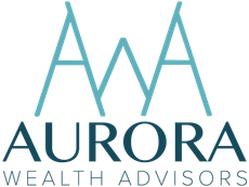 Logo for Aurora Wealth Advisors: teal