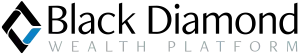 Black Diamond Wealth Platform logo with a black and blue diamond-shaped icon and text.