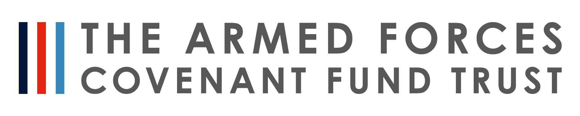 The logo for the armed forces covenant fund trust