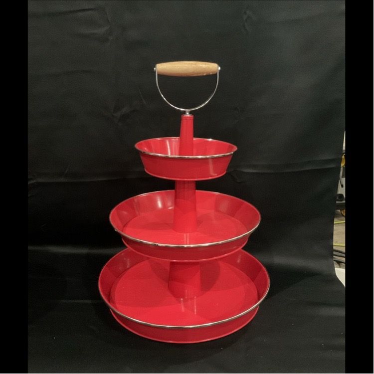 Red CupCake / Desert Stand