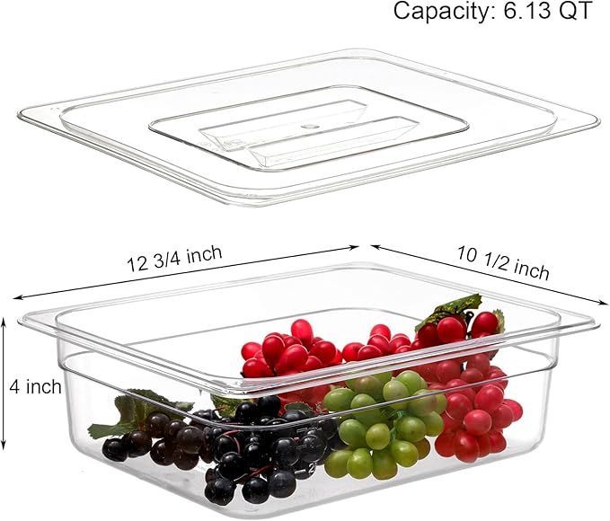 Food Storage Prep Container - 6qt