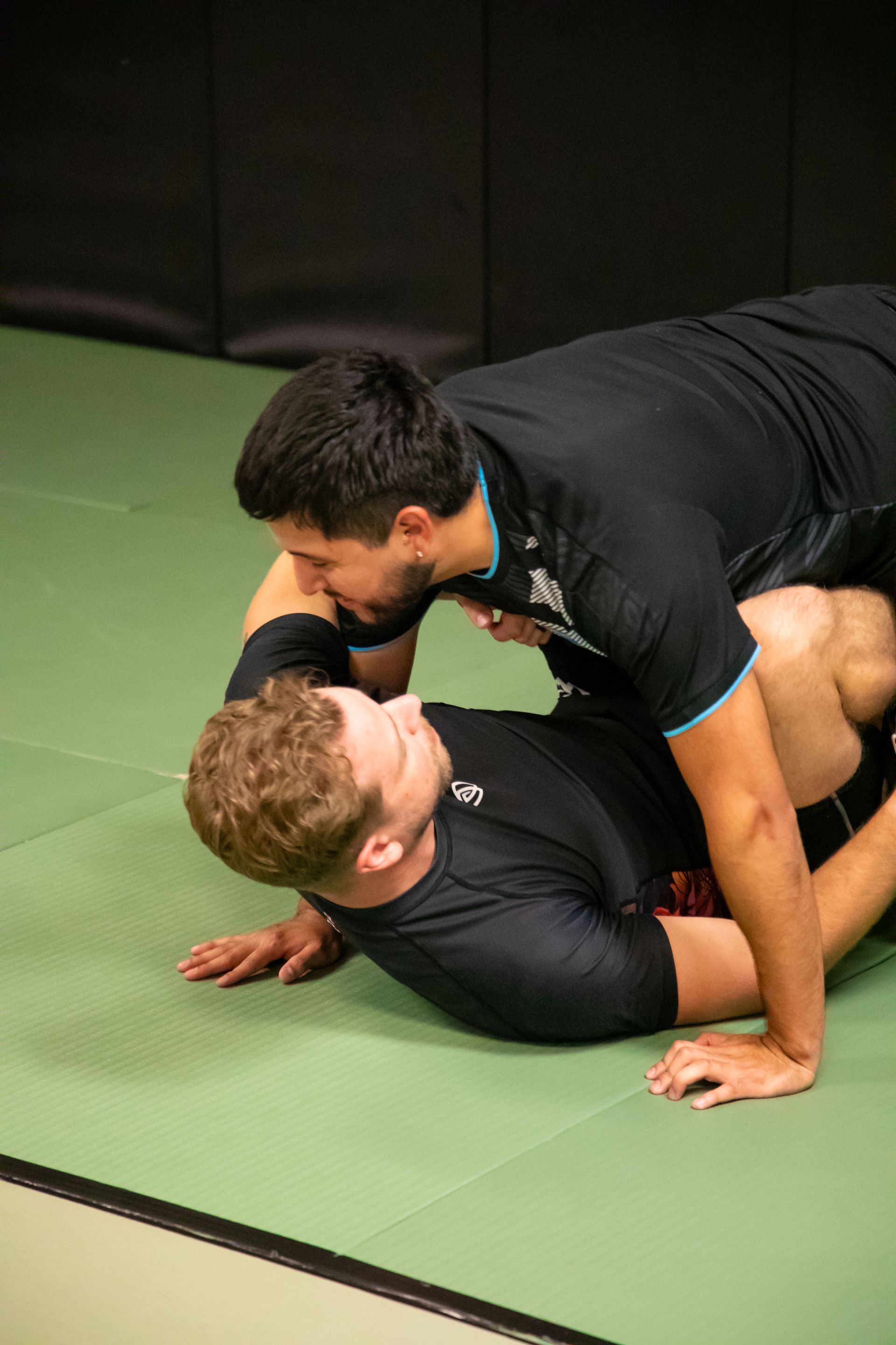 Adult students training Jiu-Jitsu at Mason Dixon Jiu-Jitsu in East Chambersburg, PA for stress relief and confidence.