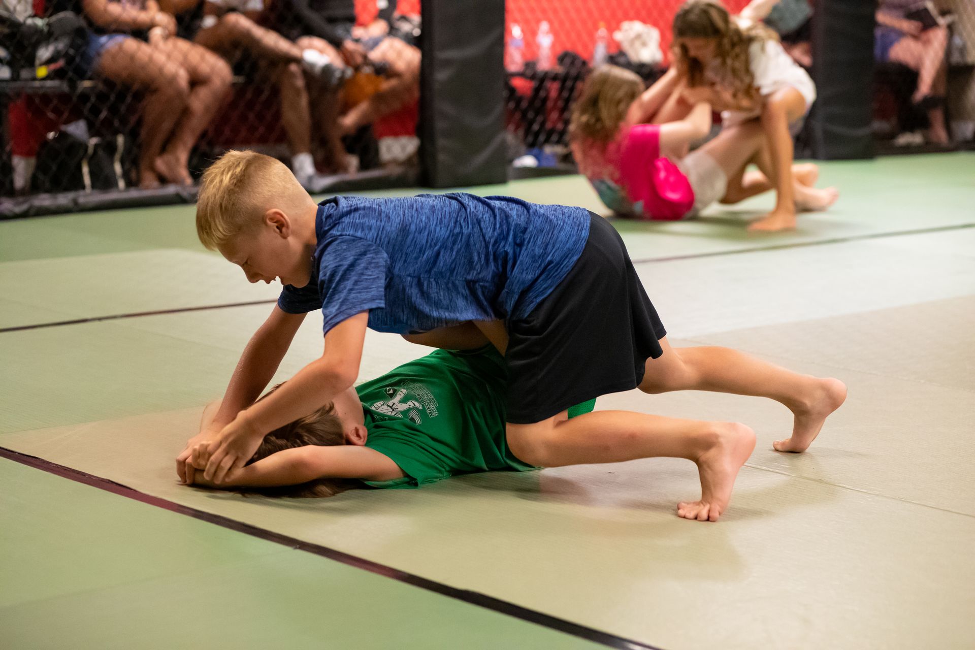 Adults practicing Jiu-Jitsu drills at Mason Dixon Jiu-Jitsu in East Chambersburg, PA for fitness and focus