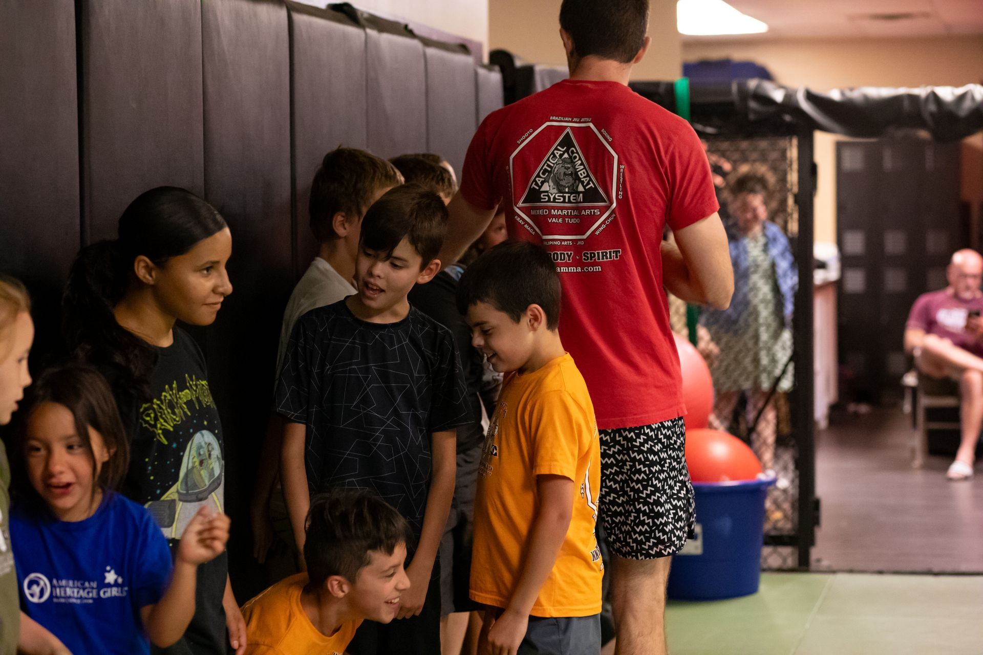 Students practice controlled Jiu-Jitsu grappling at Mason Dixon Jiu-Jitsu in East Chambersburg, PA for confidence.