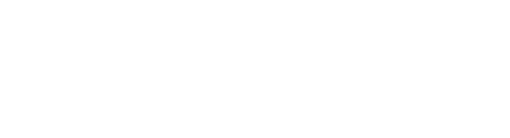 Harmony Hill Animal Hospital White Logo