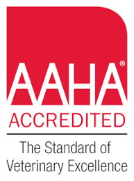 The aaha logo is a red square with white letters on a white background.